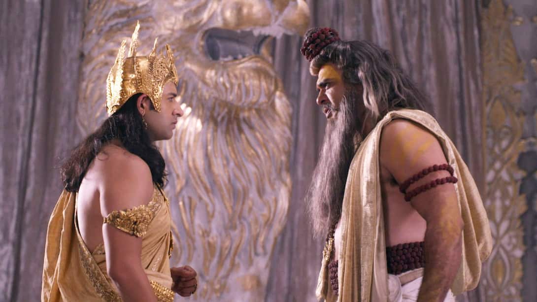 Vishwamitra confronts Harishchandra!