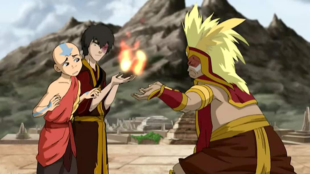 The firebending masters