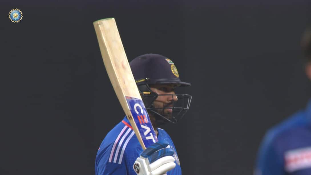 India vs Afghanistan - Rohit Brings Up A Smashing Ton