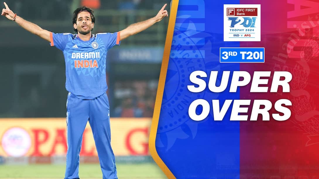 India vs Afghanistan, 3rd T20I - India Win It In The Super Over (KAN)