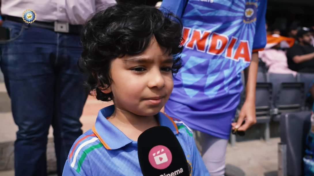 Young Fans Experience 1st Test Match
