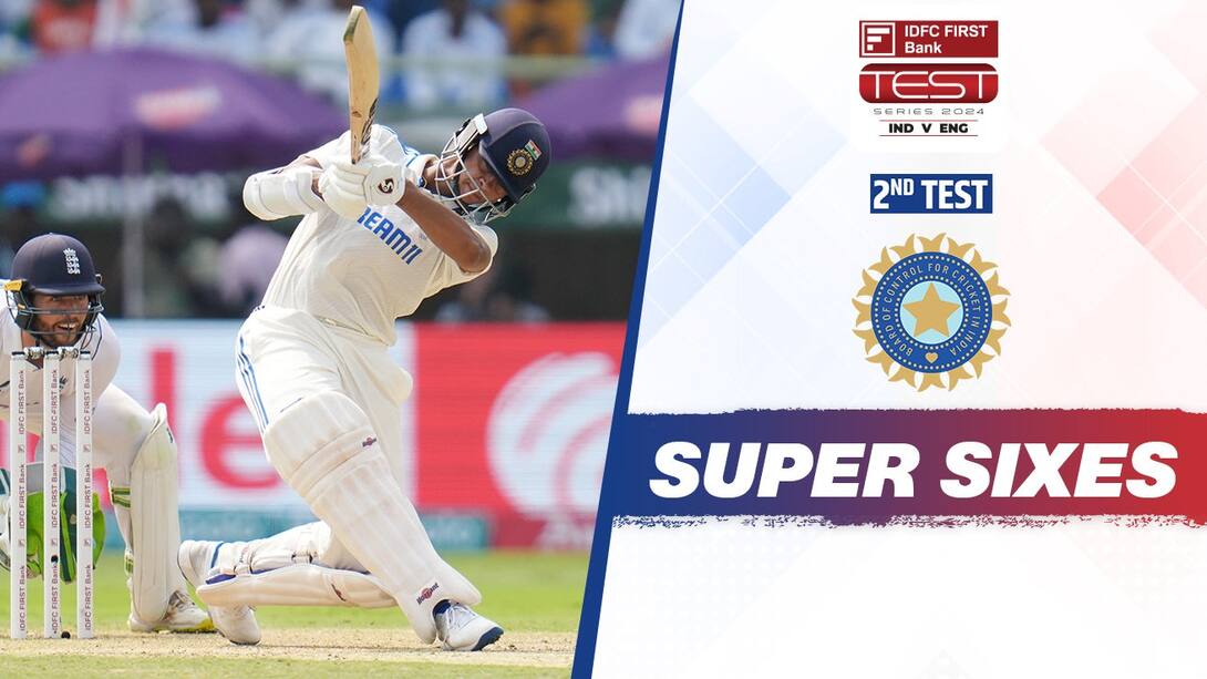 India vs England - 2nd Test - 1st Innings - India Super 6s