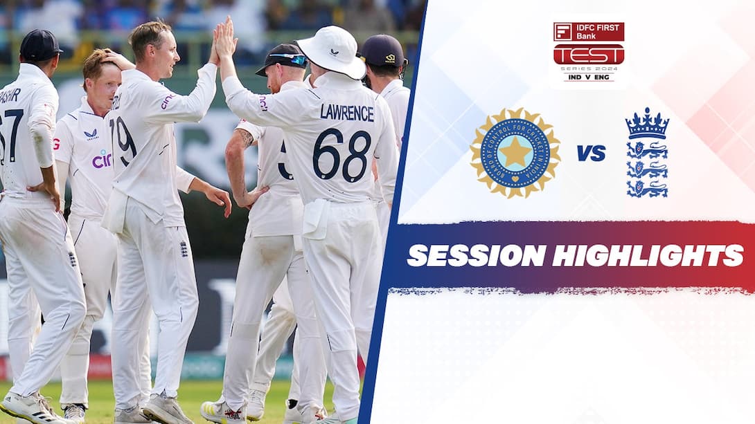 India vs England - 2nd Test - Day 3 - 3rd Session Highlights