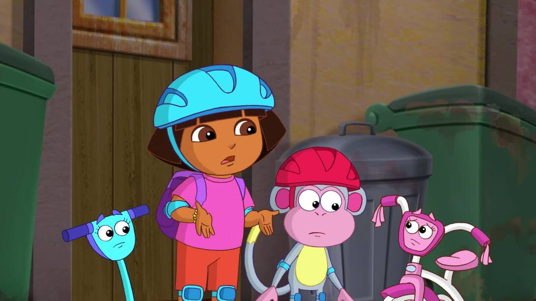 Watch Dora The Explorer Season 8 Episode 8 : Dora's Great Roller Skate - Dora The Explorer Dora's And Sparky's Riding Adventure