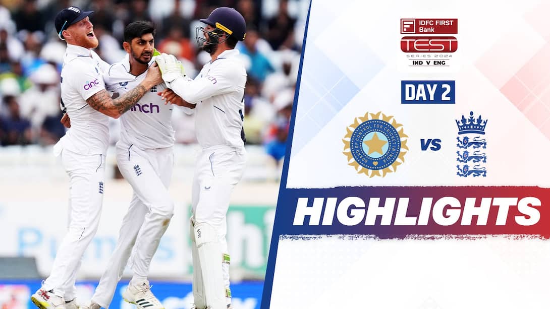 India vs England - 4th Test - Day 2 Highlights