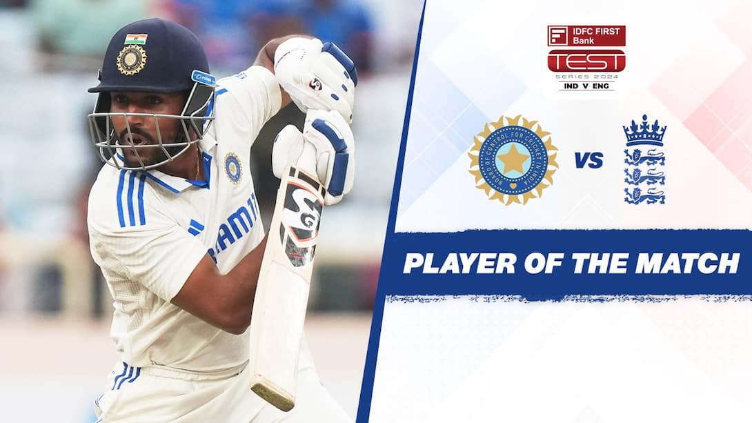 India vs England - 4th Test - Player Of The Match