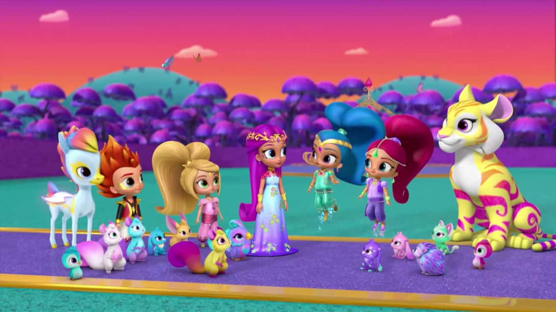 Watch Shimmer And Shine Season 3 Episode 31 : A Lightning Colt For ...