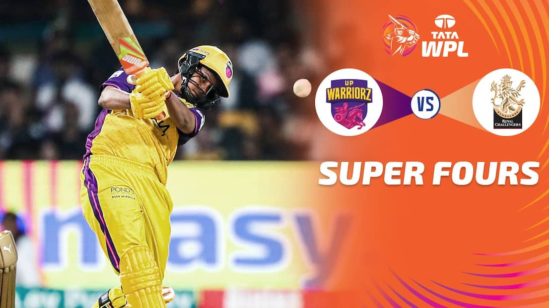 Watch Upw Vs Rcb - Upw Super 4s Video Online(hd) On Jiocinema