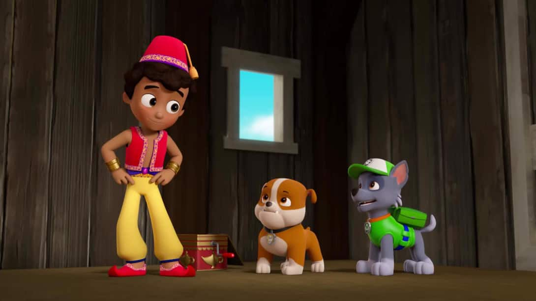 Paw Patrol Pups and the Wish-Granting Genie!