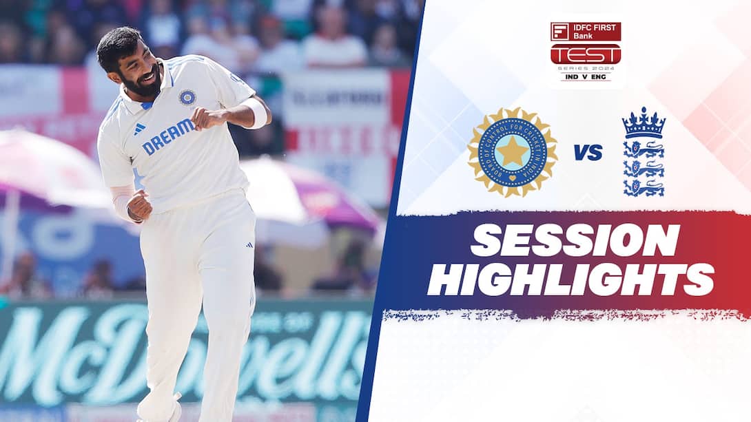India vs England - 5th Test - Day 3 - 2nd Session Highlights