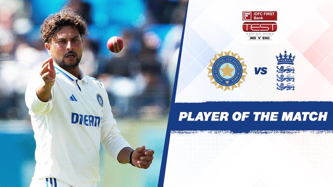 India vs England - 5th Test - Player Of The Match