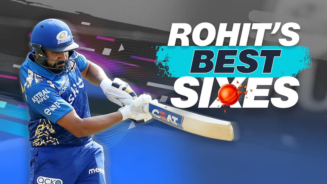 TATA IPL 2024 - Rohit Sharma's Best Sixes
