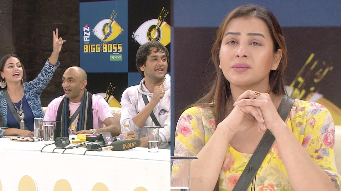 Shilpa grilled before the press