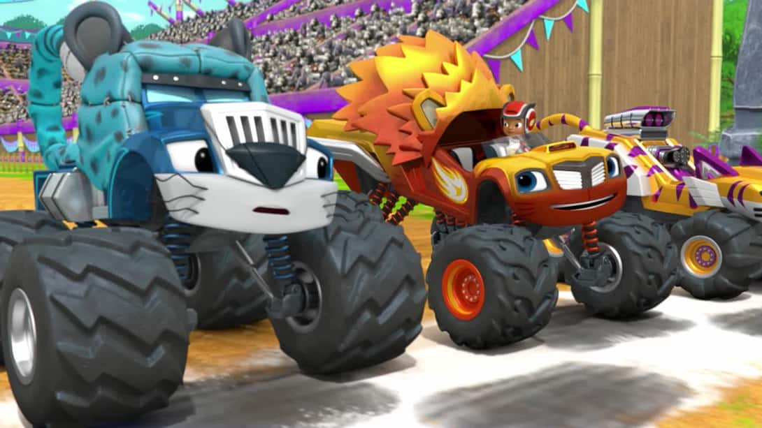 Watch Blaze And The Monster Machines Season 3 Episode 14 : Ready, Set ...