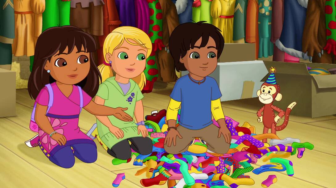 Watch Dora And Friends: Into The City! Season 2 Episode 16 : A Sockin