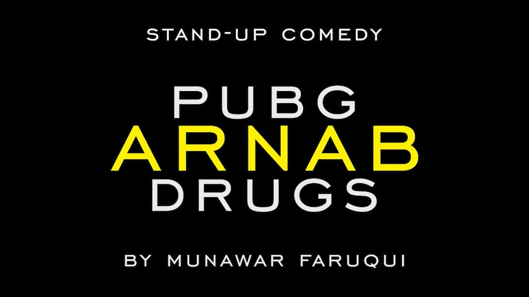 Pubg, Arnab and Drugs