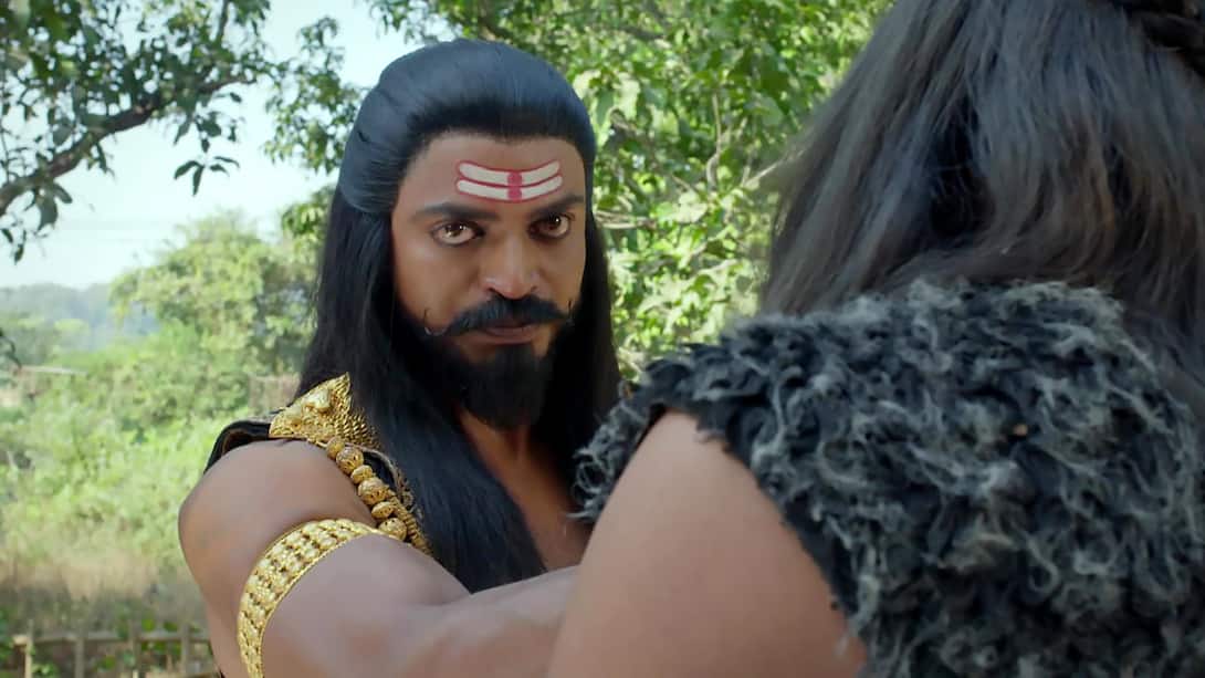 Ravan threatens Parshuram
