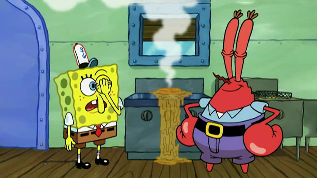 Watch Spongebob Squarepants Season 7 Episode 7 : Greasy Buffoons ...