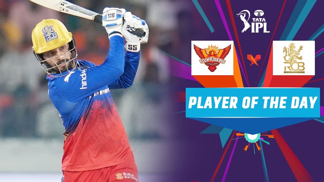 SRH vs RCB - Player Of the Day