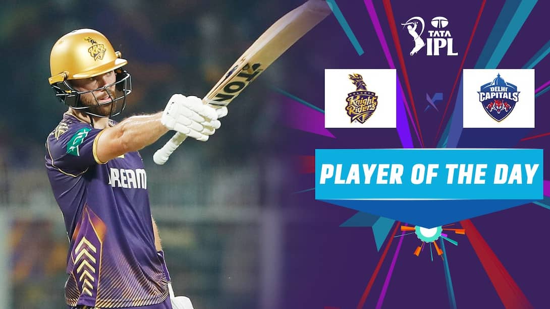 KKR vs DC - Player Of the Day