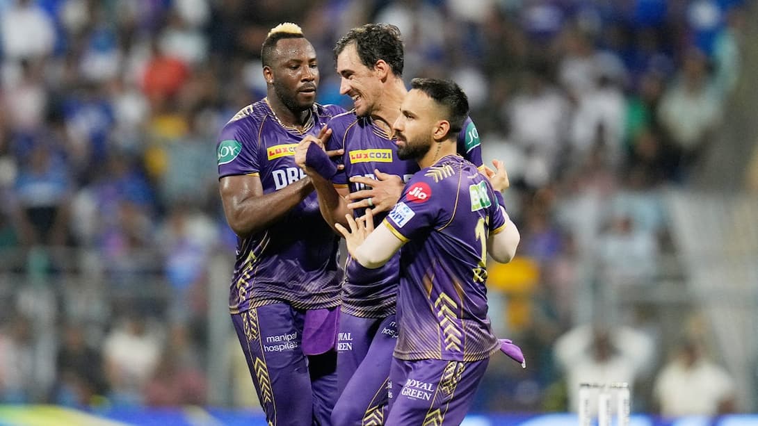 KKR End 12-Year Wait, Win At Wankhede
