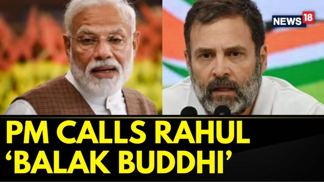 "When 'Baalak Budhhi' Takes Over...": PM Modi's Scathing Attack On Rahul Gandhi