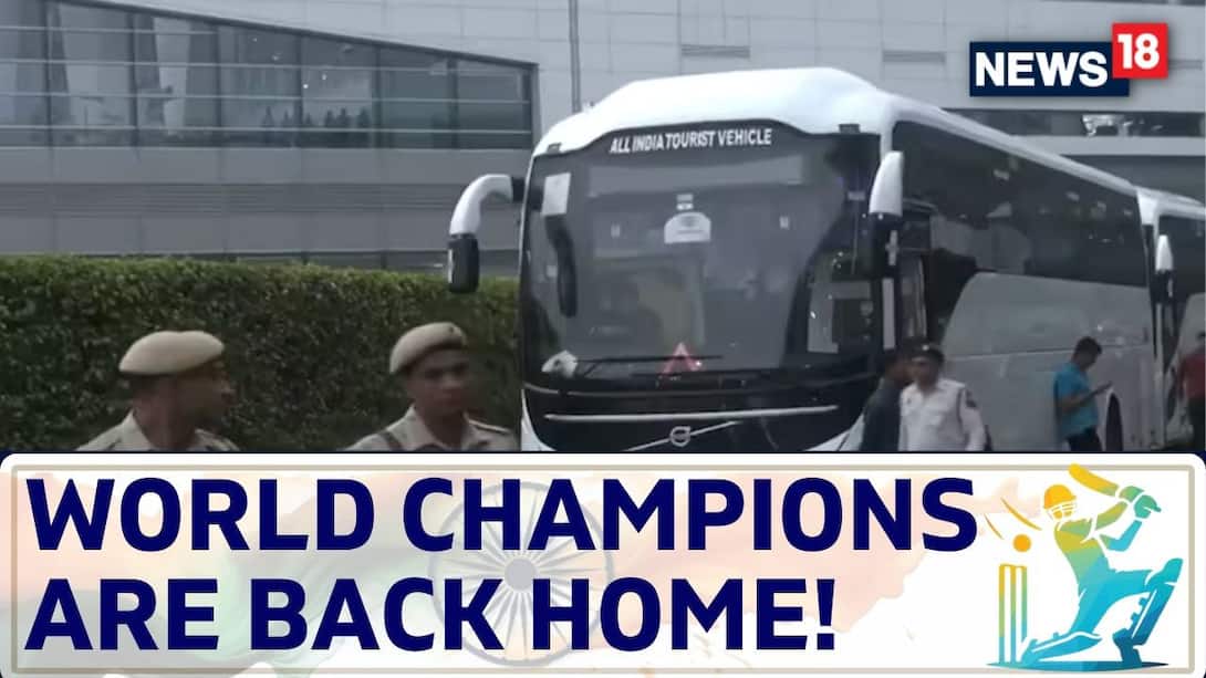The Celebrations Will Begin As When T20 World Cup Winners, The Indian Cricket Team Finally Land In Delhi