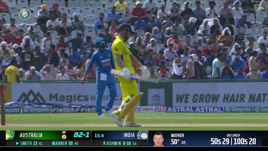 Warner Brings Up A Fifty