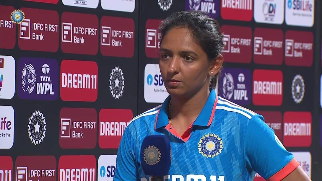 Watch Harmanpreet Reacts To India's Display Video Online(HD) On JioCinema