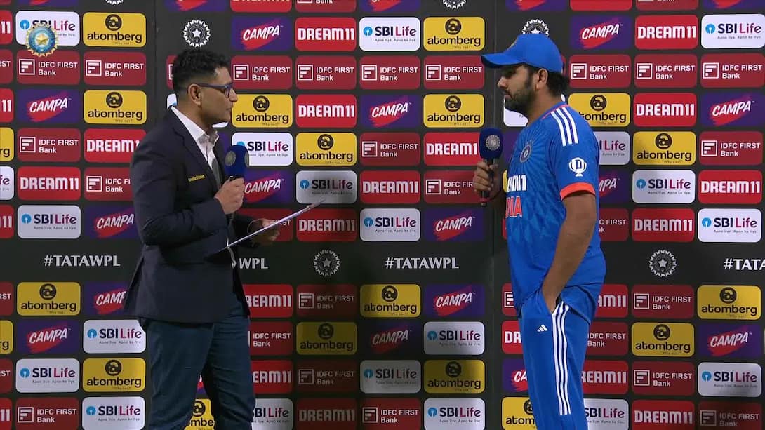 India vs Afghanistan - Rohit Post-match Interview