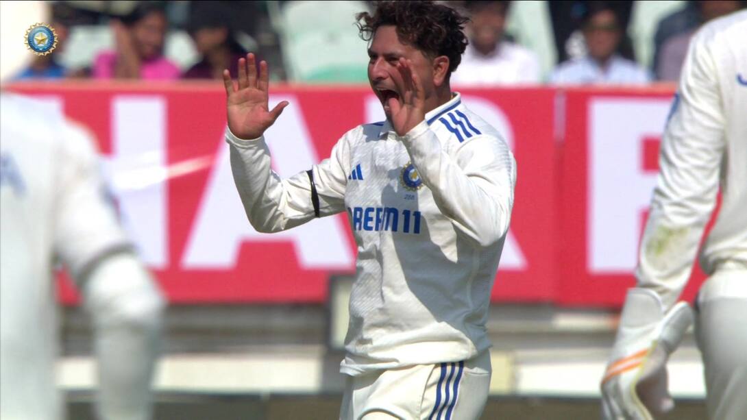 Watch Big Wicket! Kuldeep Strikes, Duckett Departs Video Online(HD) On ...