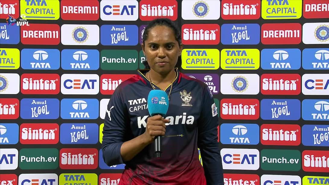 Watch RCB Vs UPW - Meghana Interview Video Online(HD) On JioCinema