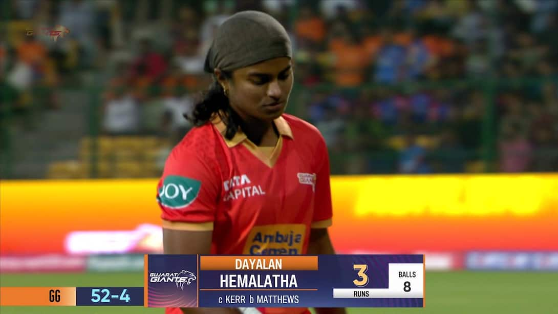 Hemalatha Holes Out Off Matthews