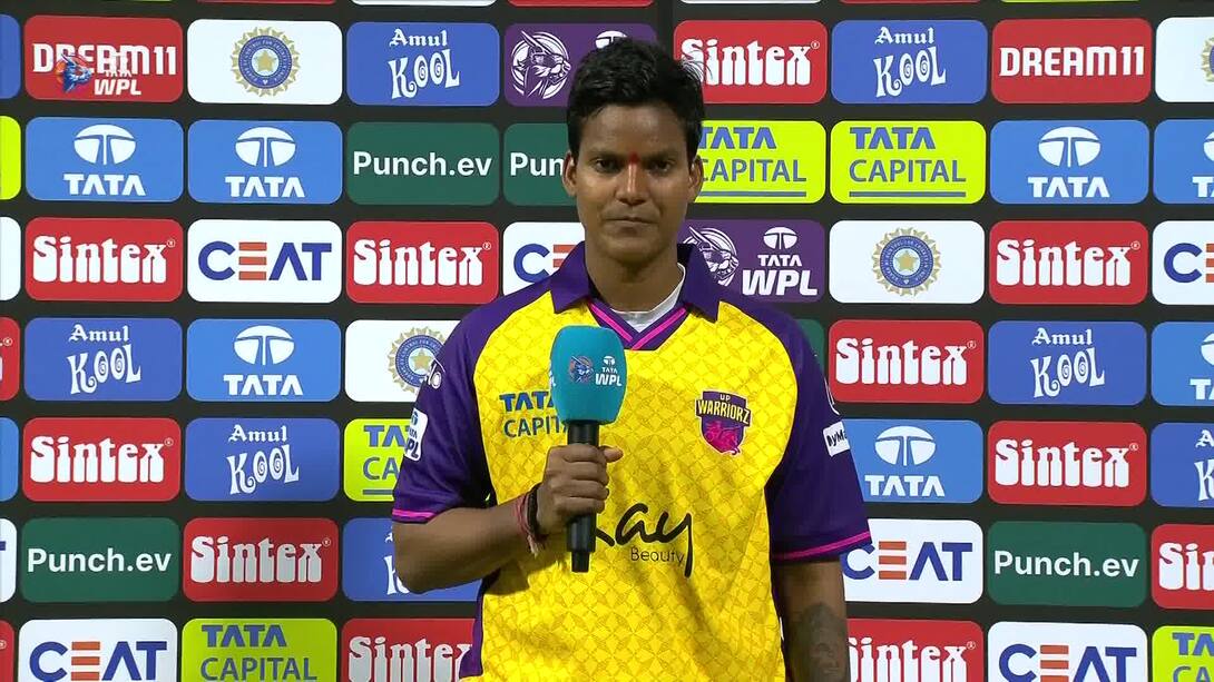 Watch MI Vs UPW PostMatch Interview Deepti Sharma Video Online(HD