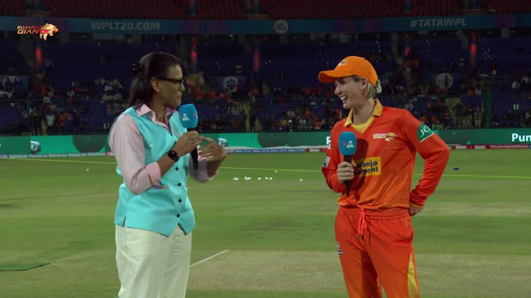 Watch GG Vs RCB - Pre-Match Interview - Beth Mooney Video Online(HD) On ...