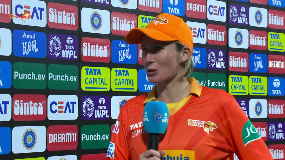 Watch GG Vs RCB - Post-Match Interview - Beth Mooney Video Online(HD ...