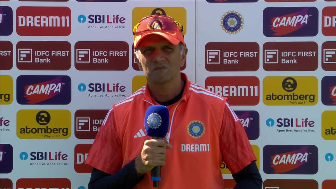 Ind Vs Eng - Post-Match Interview - Rahul Dravid