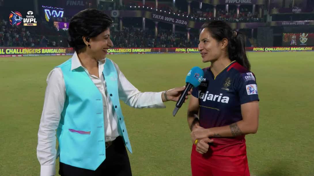 DC Vs RCB - Post-Match Interview - Renuka Singh