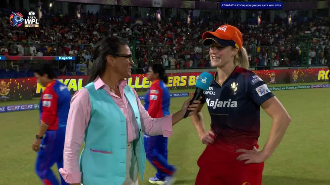 DC vs RCB - Post-Match Interview - Ellyse Perry