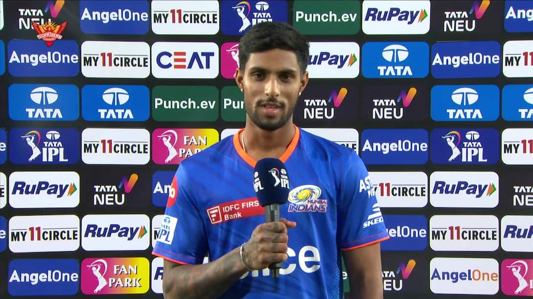 Watch SRH Vs MI - Pre-Match Interview - Tilak Varma Video Online(HD) On ...