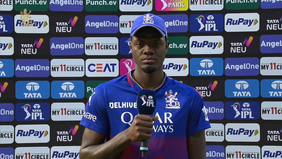 Watch RCB Vs KKR - Pre-Match Interview - Alzarri Joseph Video Online(HD ...