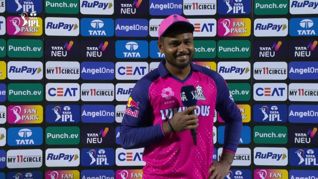 RR vs GT - Post-Match Interview - Sanju Samson