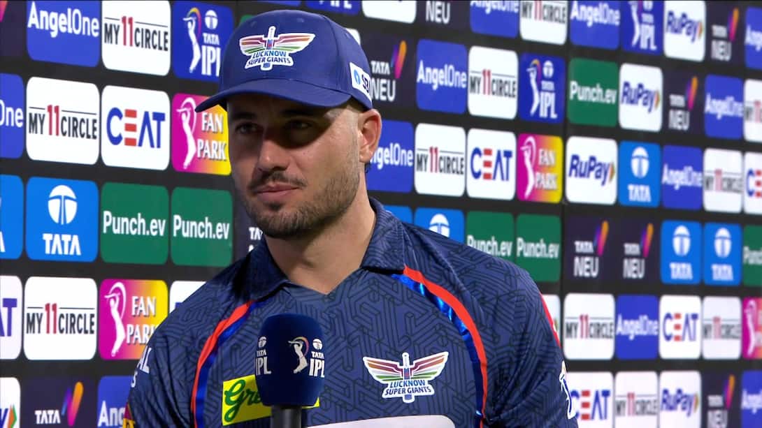 LSG vs MI - Post-Match Interview - Marcus Stoinis