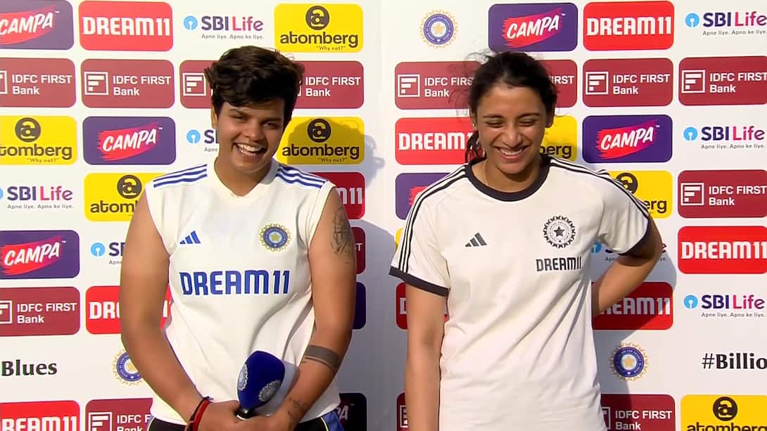 Post - Match Interview - Shafali Verma and Smriti Mandhana