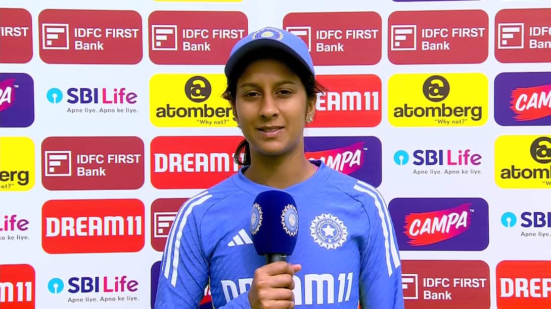 India Women vs South Africa Women - Pre-Match Interview - Jemimah Rodrigues