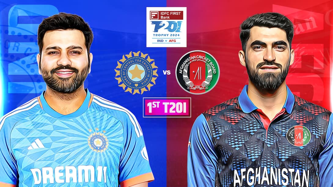 India vs Afghanistan - 1st T20I - Test Stream