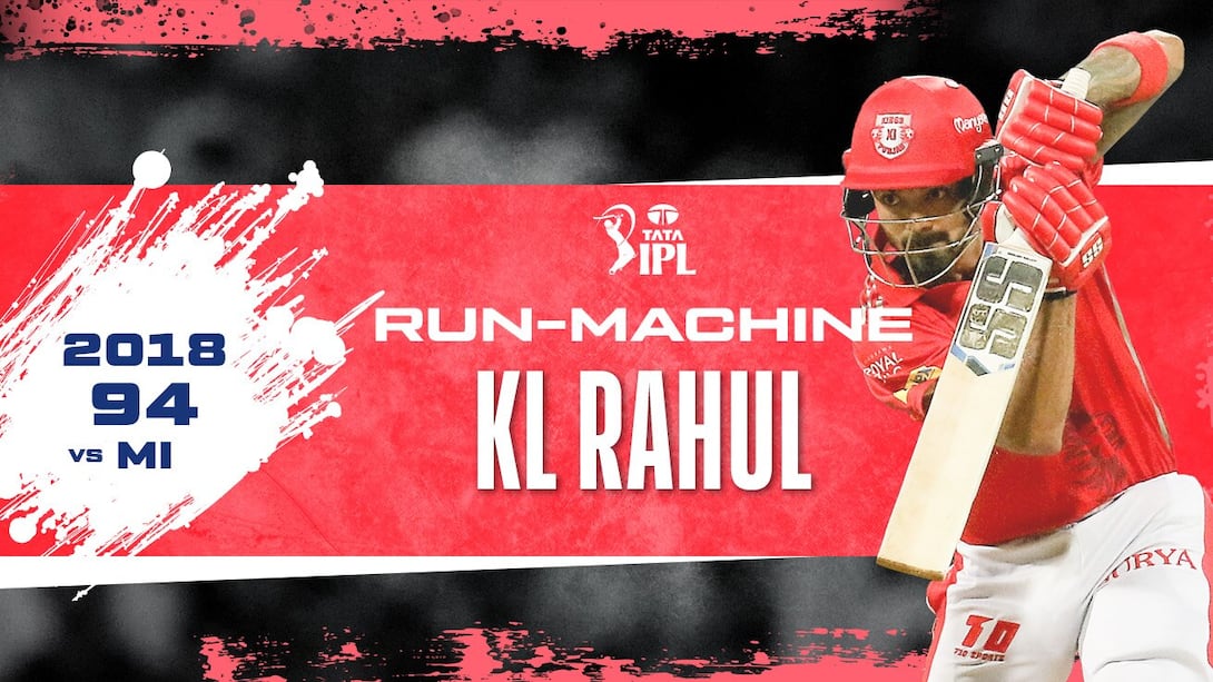 2018: KL Rahul's 94 vs MI
