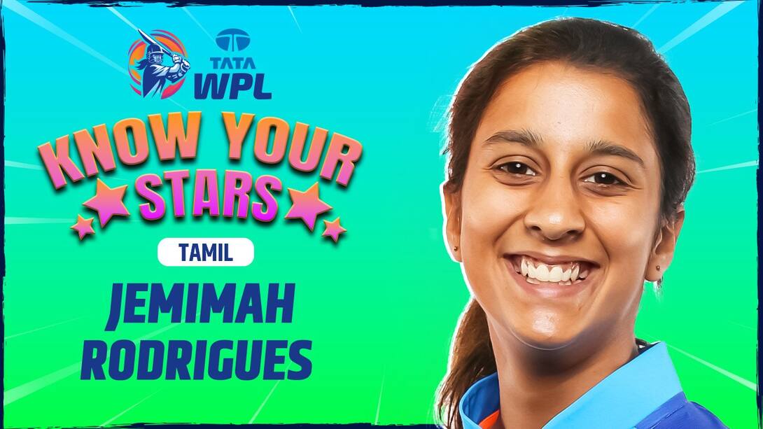 Know your Stars ft. Jemimah Rodrigues (TAM)