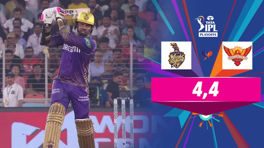 Narine Gets Off The Mark