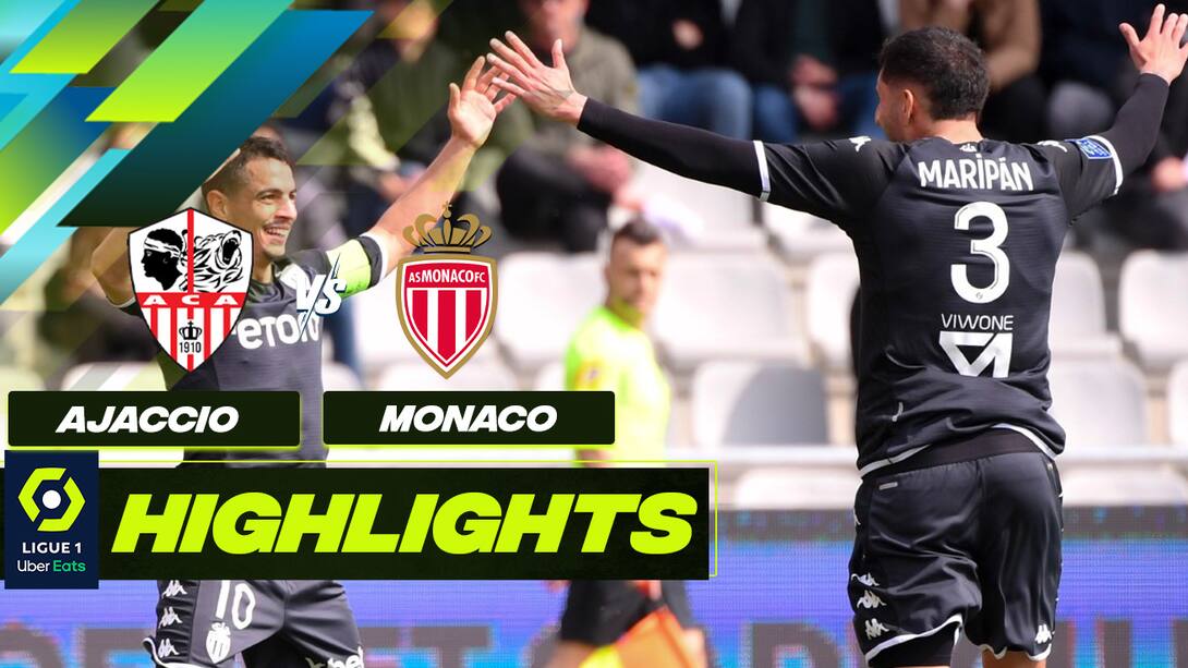 Ajaccio 0-2 Monaco